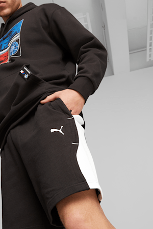 Short molletonné BMW M Motorsport Homme, PUMA Black, extralarge